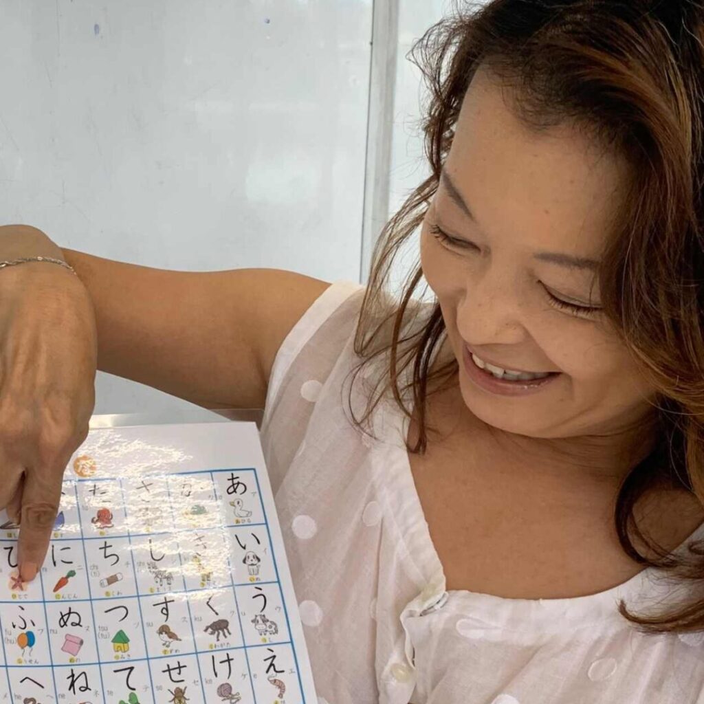 Kyoko Miura, instructor at Kodomo Gakushu Class