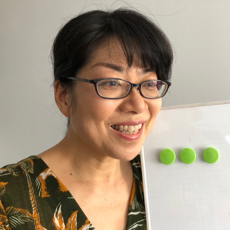 Naomi Hayashi, instructor at Kodomo Gakushu Class